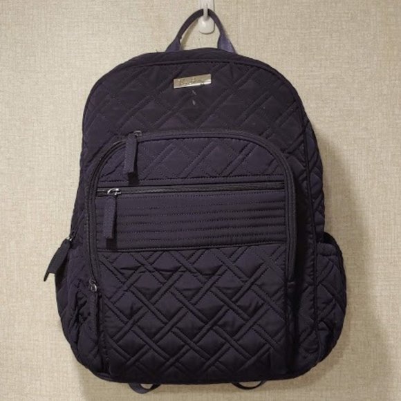 plain blue backpack